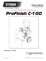 Titan ProFinish C100 El manual del propietario