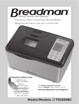 Breadman TR2500BC Manual de usuario