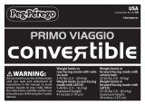Peg Perego Primo Viaggio Convertible 2014 Guía del usuario