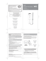 Nintendo Wii Remote plus controller Guía del usuario