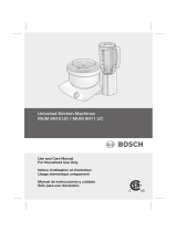 Bosch MUM 6N11 UC Manual de usuario