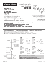 American Standard R128 Guía de instalación