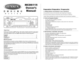 Jensen MCD6115 El manual del propietario