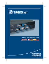 Trendnet TEG-240WS Quick Installation Guide