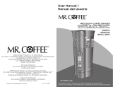 Mr. Coffee IDS77-RB Manual de usuario
