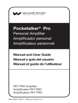Williams Sound Pocketalker Pro Manual de usuario