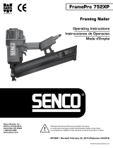 Senco FramePro 752XP El manual del propietario