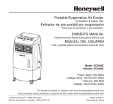 Honeywell CO25AE Manual de usuario