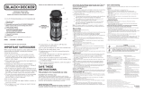 Black & Decker DCM100B Coffeemaker Manual de usuario