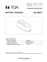 TOA BC-5000-2PS Manual de usuario
