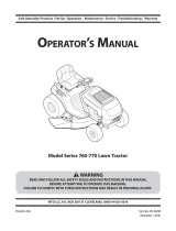 Bolens 760-770 Manual de usuario