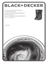 Black and Decker Appliances CM1100W El manual del propietario