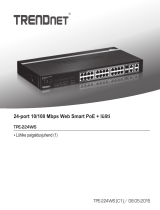 Trendnet RB-TPE-224WS Quick Installation Guide