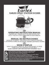 Earlex SPRAY STATION HV3500 Operating Instructions Manual