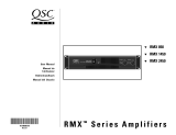 QSC Audio RMX 850 El manual del propietario