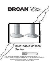 Broan Premier NP51000 Series Manual de usuario
