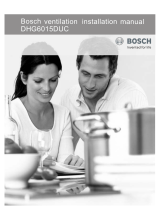 Bosch DHG6015DUC/01 Guía de instalación