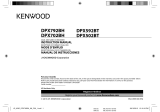 Kenwood DPX592BT Manual de usuario