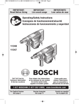 Bosch 11387 Manual de usuario