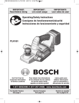 Bosch PLH181BL Manual de usuario