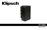 Klipsch CP-6t-BL El manual del propietario