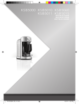 KitchenAid KSB5010SR Manual de usuario