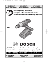 Bosch 18636 Manual de usuario