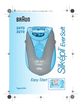 Braun 2470, 2270, Silk-épil EverSoft Manual de usuario
