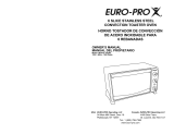 Euro-Pro Convection Toaster Oven Manual de usuario