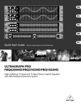 Behringer FBQ3102HD Ultragraph Pro Manual de usuario