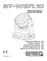 Briteq BT-W37L10 ZOOM El manual del propietario