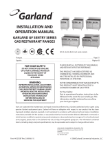 Garland GFE60-10RR Instrucciones de operación