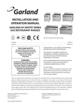 Garland GF60-6R24RS Instrucciones de operación