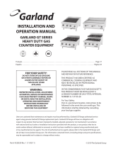 Garland GTOG36-6 Guía del usuario