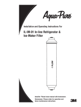aqua-pure Aqua-Pure™ In-Line Water Filtration Systems Instrucciones de operación