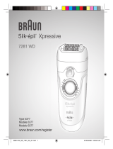 Braun 7281 WD,  Silk-épil Xpressive Manual de usuario