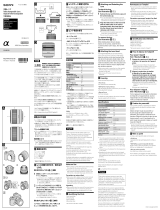 Sony SEL28F20 Manual de usuario