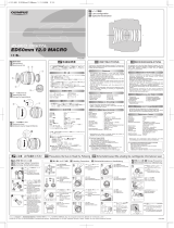 Olympus ZUIKO DIGITAL ED 50mm F2.0 Macro Manual de usuario