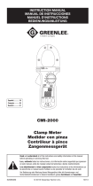 Greenlee CMI-2000 Manual de usuario