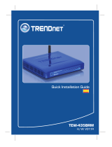 Trendnet TEW-435BRM Quick Installation Guide