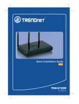 Trendnet TEW-672GR Quick Installation Guide