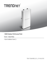 Trendnet RB-TEW-739APBO Quick Installation Guide