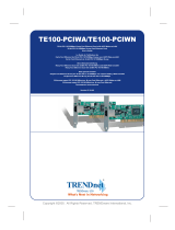 Trendnet TE100-PCIWA Guía del usuario