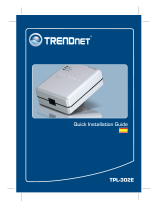 Trendnet TPL-302E Quick Installation Guide
