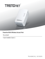 Trendnet Powerline 500 AV2 Wireless Access Point Guía de instalación