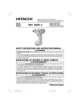 Metabo HPT WH10DFL2 Manual de usuario