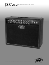 Peavey JSX 212 Joe Satriani Signature All-Tube Amplifier Manual de usuario