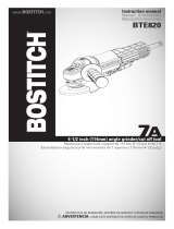 Bostitch BTE820K Manual de usuario
