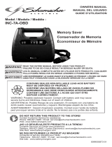 Schumacher Electric INC-7A-OBD - Memory Saver El manual del propietario