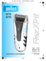 Braun 5775, 5770, Flex XP II Manual de usuario